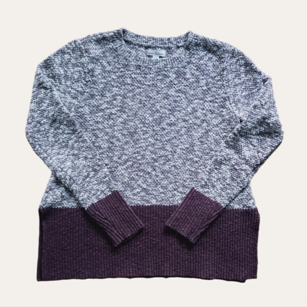 🌷 L.L. Bean Signature Cotton / Linen Ragg Knit Sweater